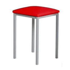 Taburete de Cocina de Metal con Asiento Tapizado 780/AL