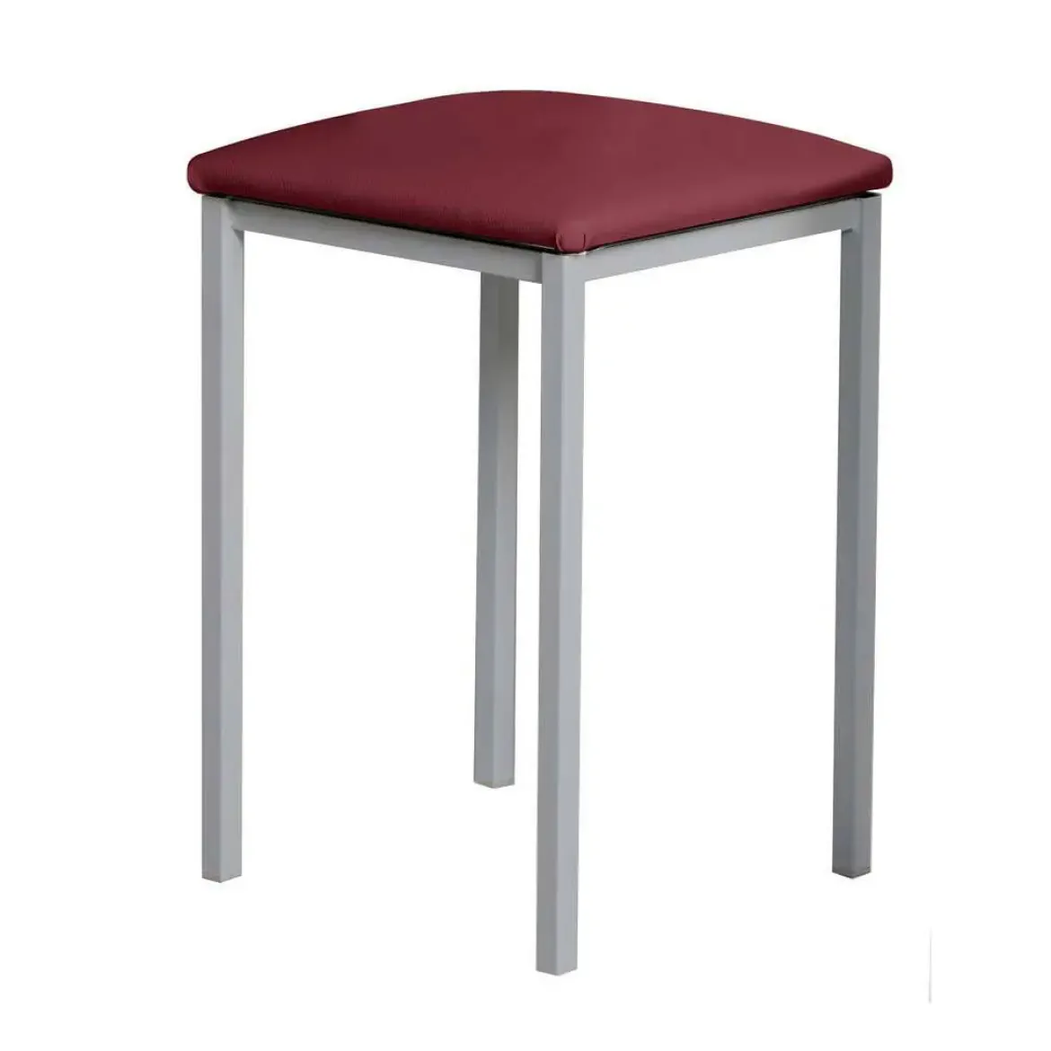 Taburete de Cocina de Metal con Asiento Tapizado 780/AL