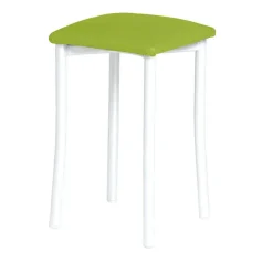 Taburete de Cocina de Metal con Asiento Tapizado 936/BL