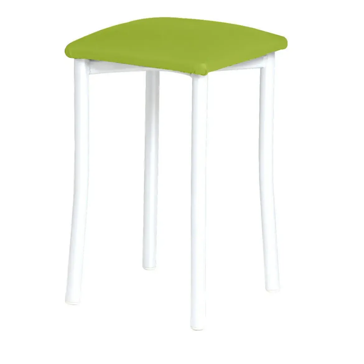 Taburete de Cocina de Metal con Asiento Tapizado 936/BL
