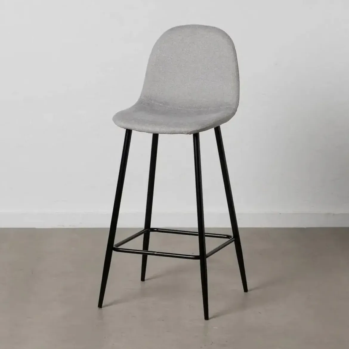 Taburete de Salón con Patas Metálicas
