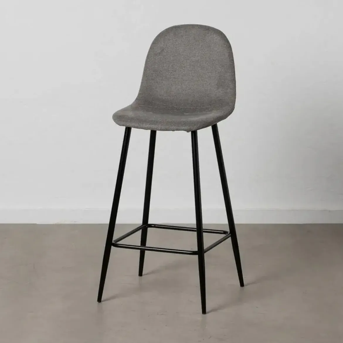 Taburete de Salón con Patas Metálicas