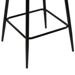 Taburete de Salón con Patas Metálicas