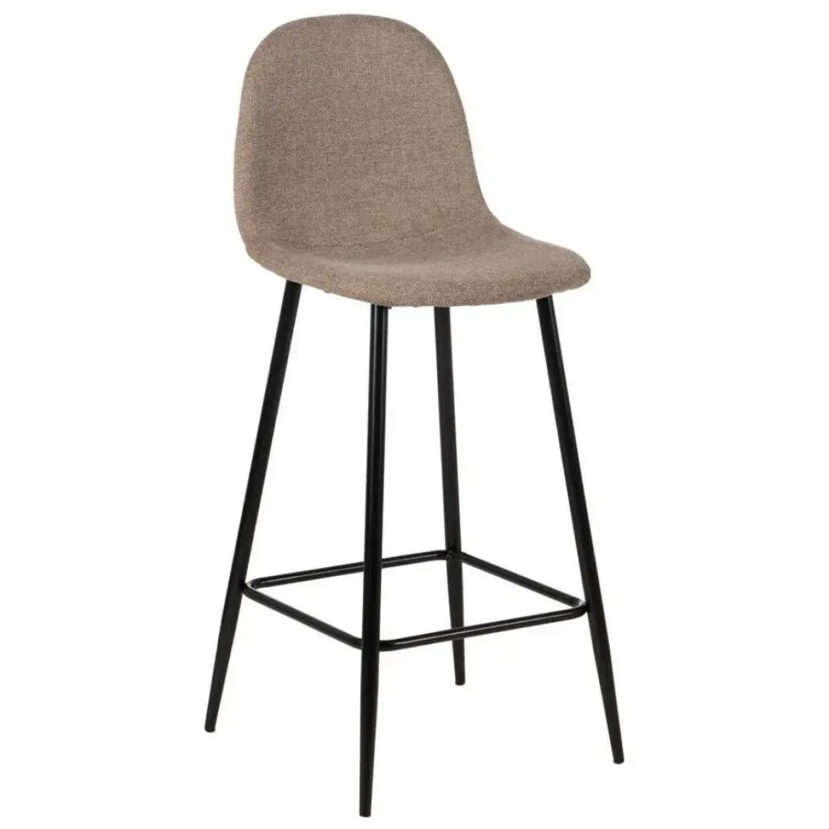 Taburete de Salón con Patas Metálicas