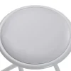 Taburete Plegable Metálico Blanco TOBY 30 cm 22930013