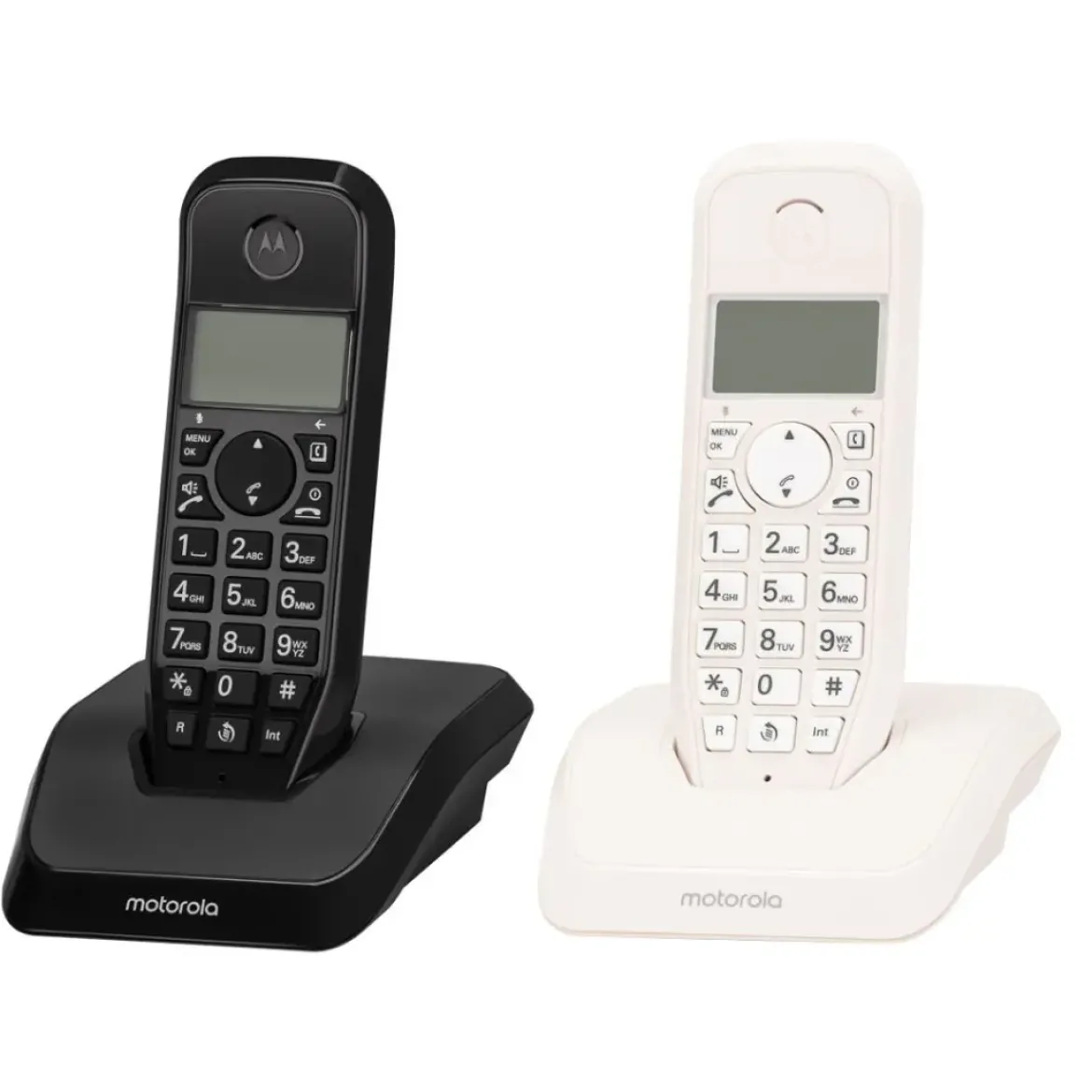 Telefono Inalambrico MOTOROLA S1202 DUO en blanco/negro