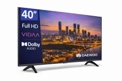 Televisor 40" Daewoo Full HD Smart TV con VIDAA 40VB56FV