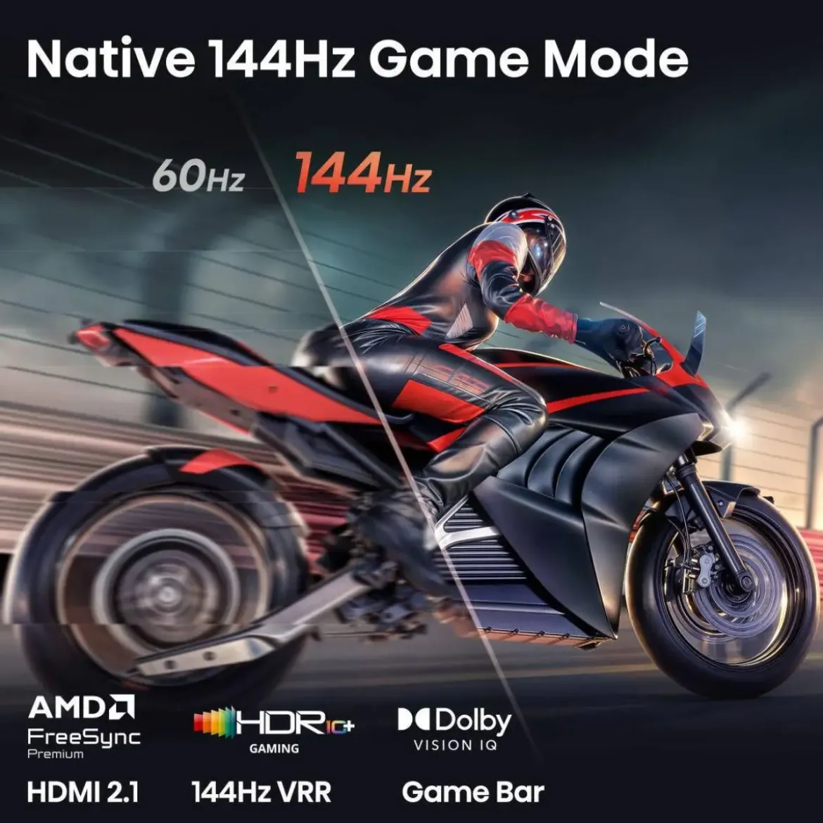 Televisor HISENSE 50" 4K MiniLED 144Hz AI 50U7SE