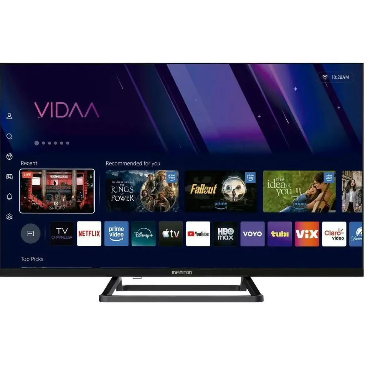Televisor 24" Infiniton Smart TV VIDAA HD Ready 12V INTV24VS590