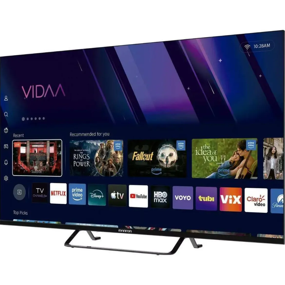 Televisor 24" Infiniton Smart TV VIDAA HD Ready 12V INTV24VS590