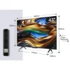 Televisor LED 43" TCL Ultra HD 4K 43P755