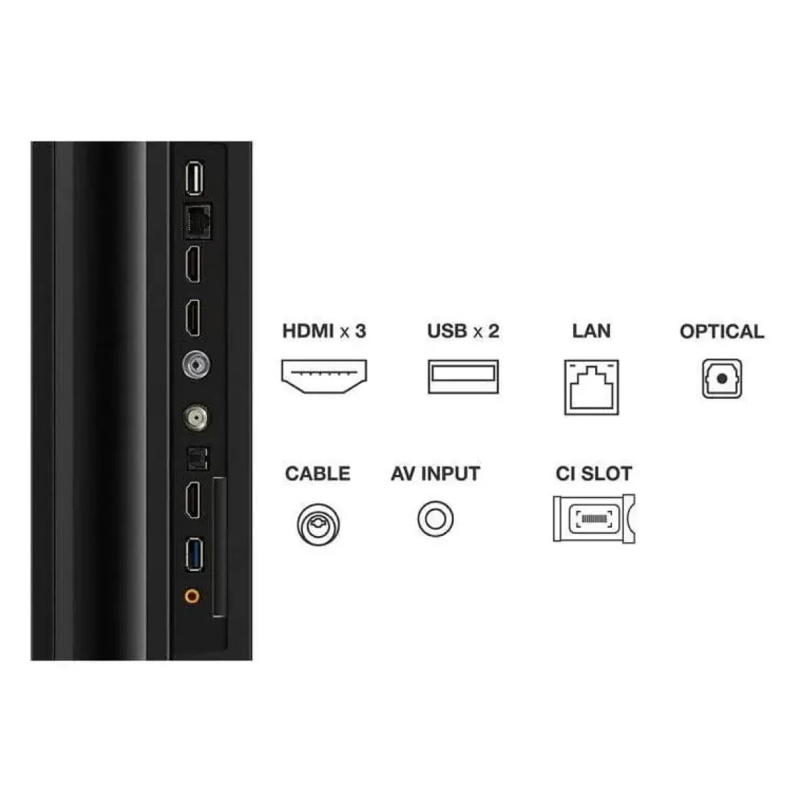 Televisor LED 43" TCL Ultra HD 4K 43P755