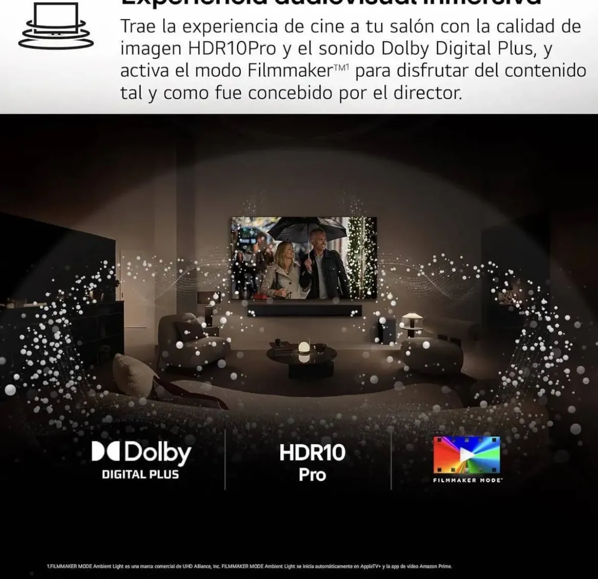 Televisor LG 50" 4K NanoCell Smart TV 50NANO80A6B Artículo de Exposición