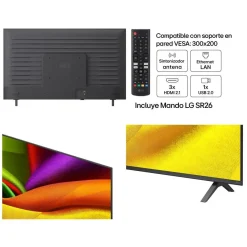 Televisor LG 55” 4K NanoCell Smart TV 55NU850B6LA