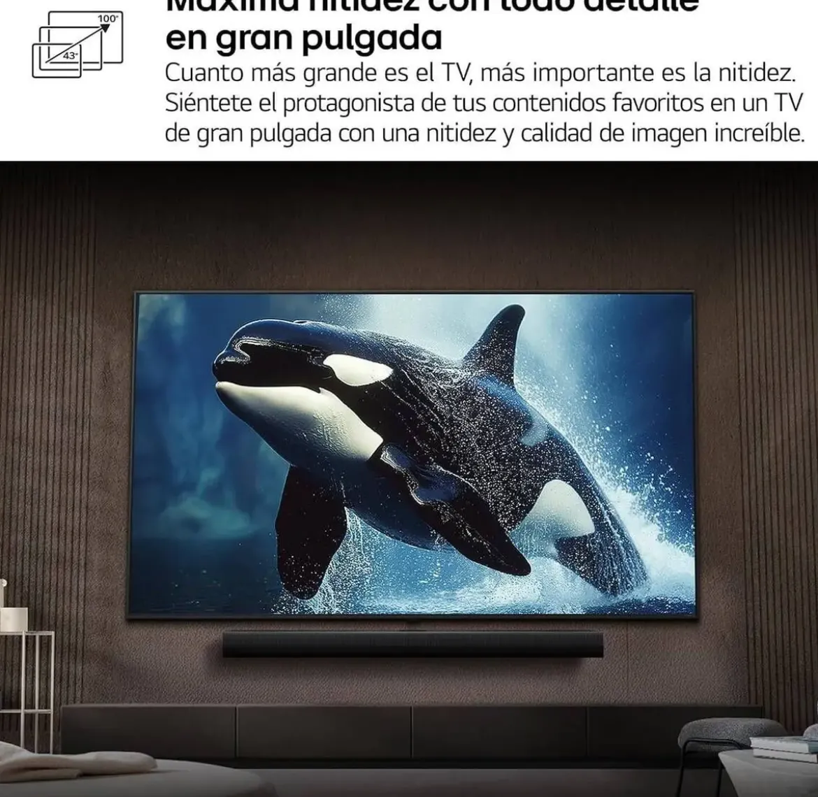 Televisor LG 65" 4K NanoCell Smart TV WebOS AI ThinQ 65NANO80A6B Artículo de Exposición