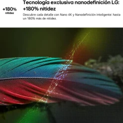 Televisor LG 75” 4K NanoCell Smart TV 75NU850B6LA