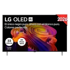 Televisor 55" LG OLED 4K 120 Hz con Procesador α8 AI OLED55B6ELC