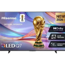 Televisor 55 Pulgadas QLED 4K Smart TV HISENSE 55Q7S