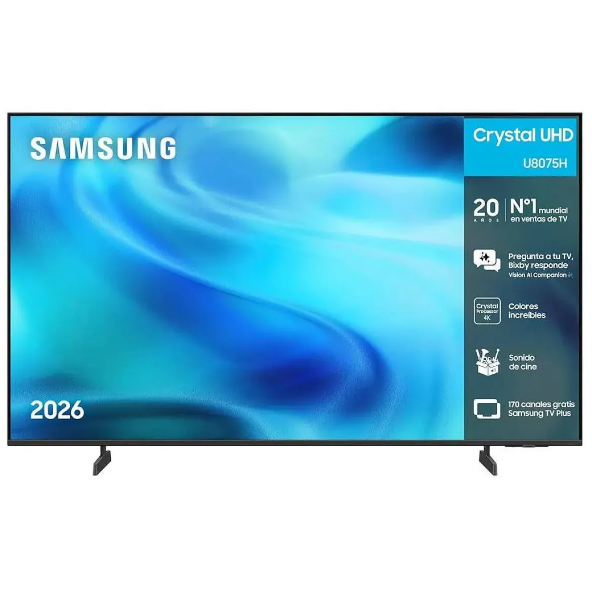 Televisor 50" Samsung Crystal UHD 4K Smart TV TU50U8075H