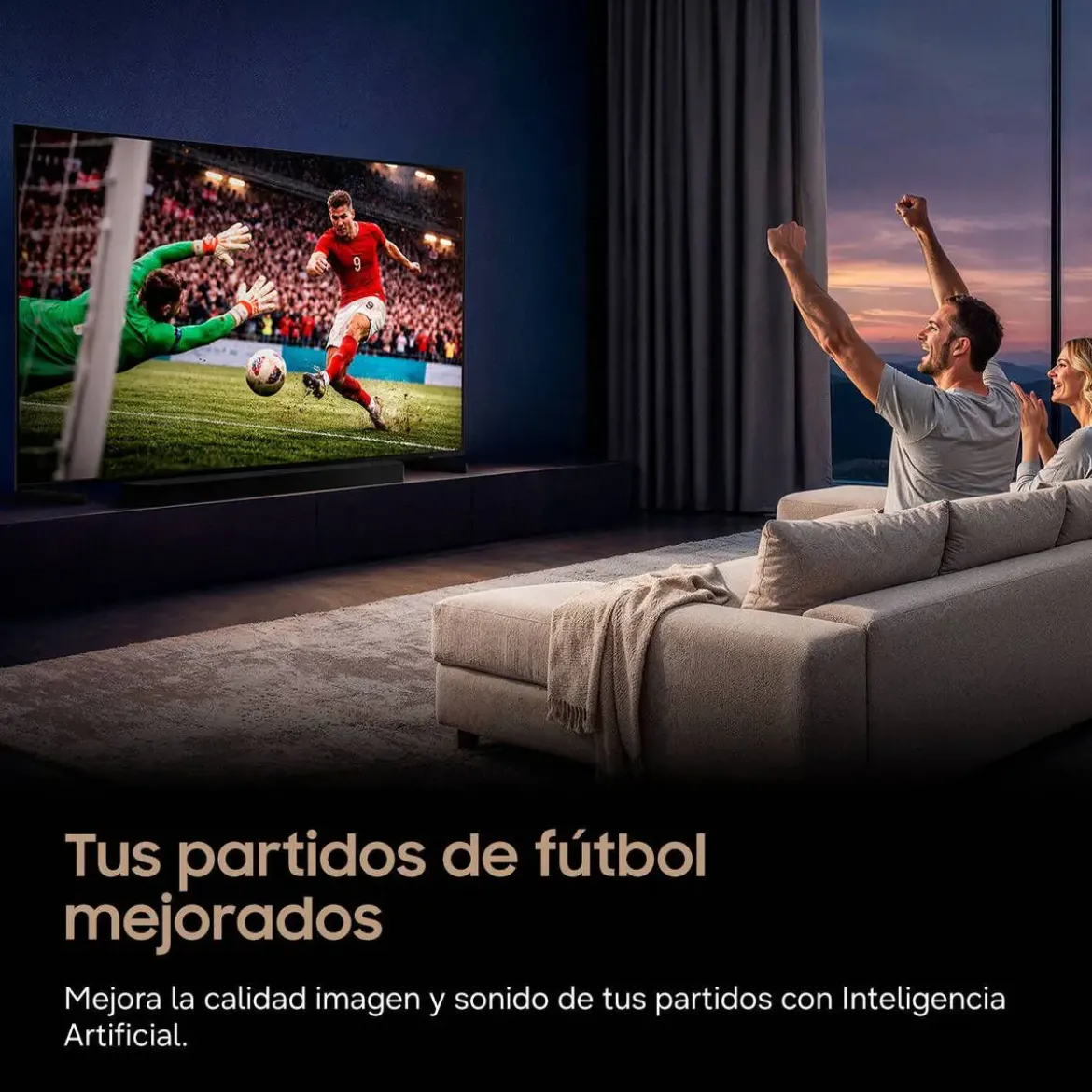 Televisor 65" Samsung Mini LED 4K Smart TV con IA TQ65M72H