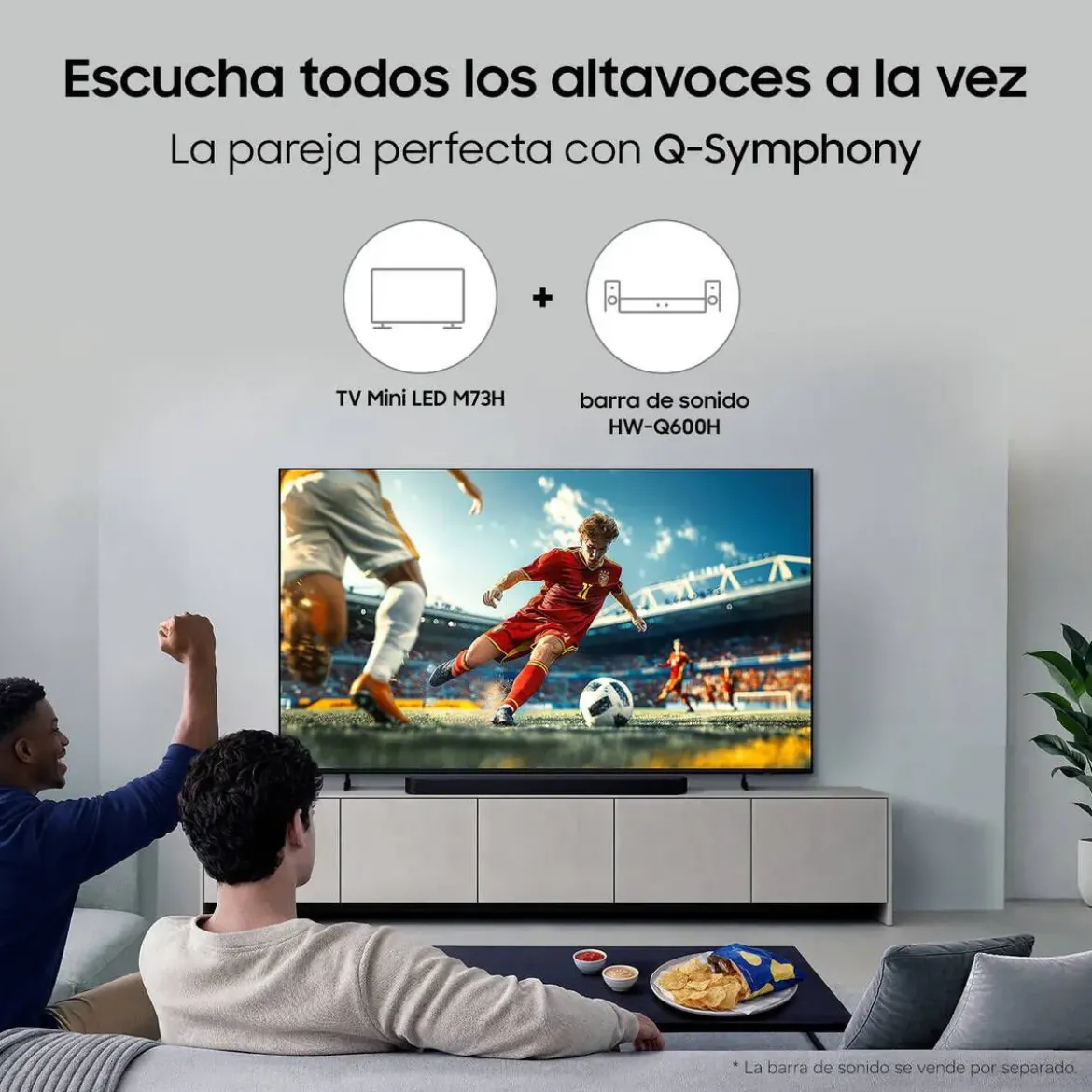 Televisor 85" Samsung Mini LED 4K Smart con IA TU85M73H