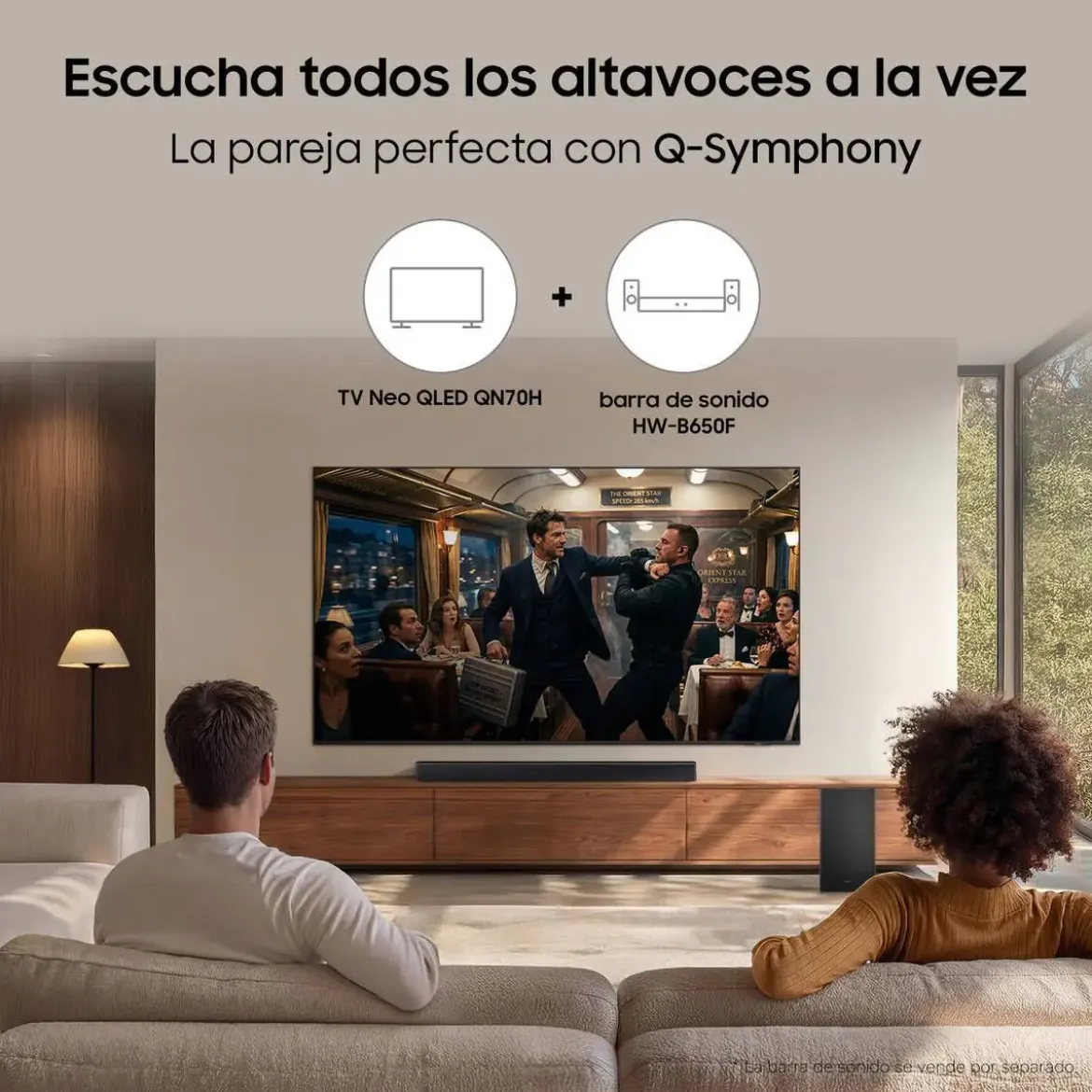 Televisor Samsung Neo QLED 50" 4K Smart TV AirSlim TQ50QN70H