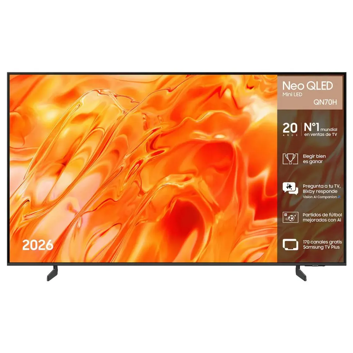 Televisor Samsung Neo QLED 50" 4K Smart TV AirSlim TQ50QN70H