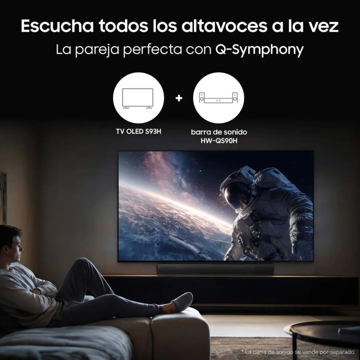 Televisor 77" Samsung OLED 4K Smart TV 165 Hz TQ77S93H