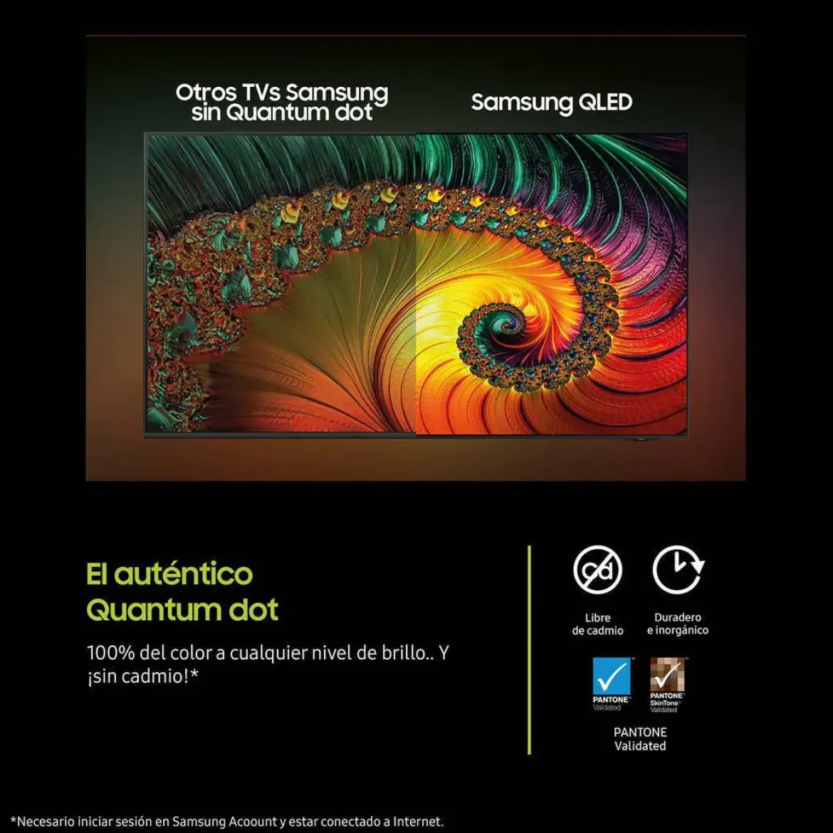 Televisor SAMSUNG 65" QLED 4K UHD Smart TV 2025 TQ65Q7F4AU