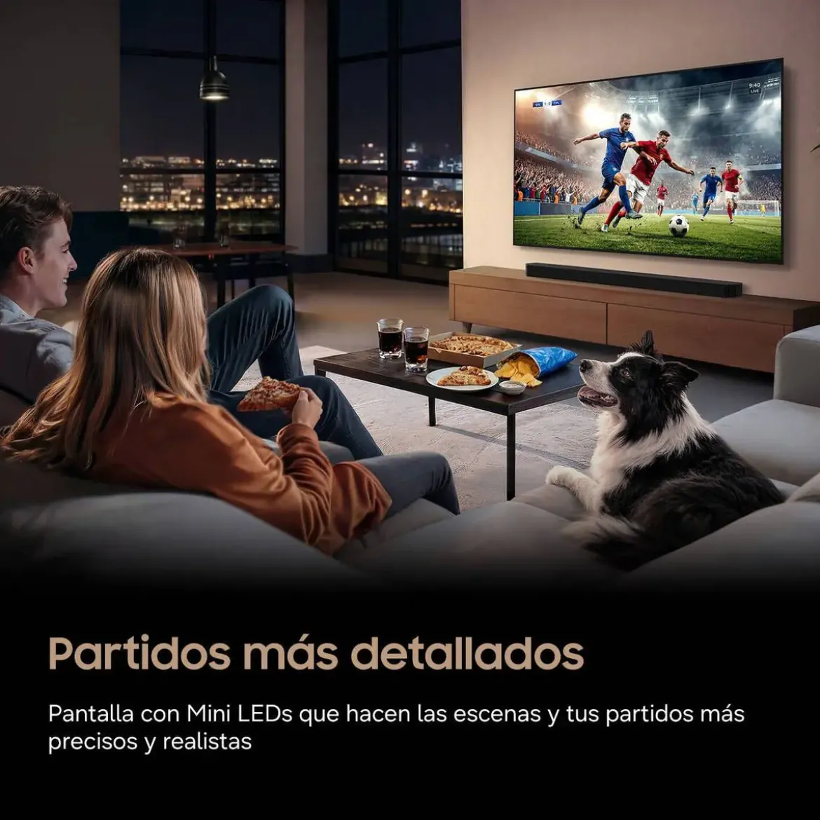Televisor 43" Samsung Smart TV 4K Mini LED con Vision AI TU43M72H