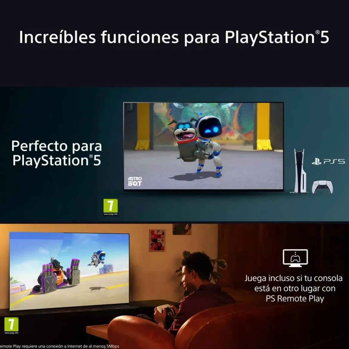 Televisor SONY Bravia 65" 4K HDR X1 Smart TV Google TV K65S35B Artículo de Exposición