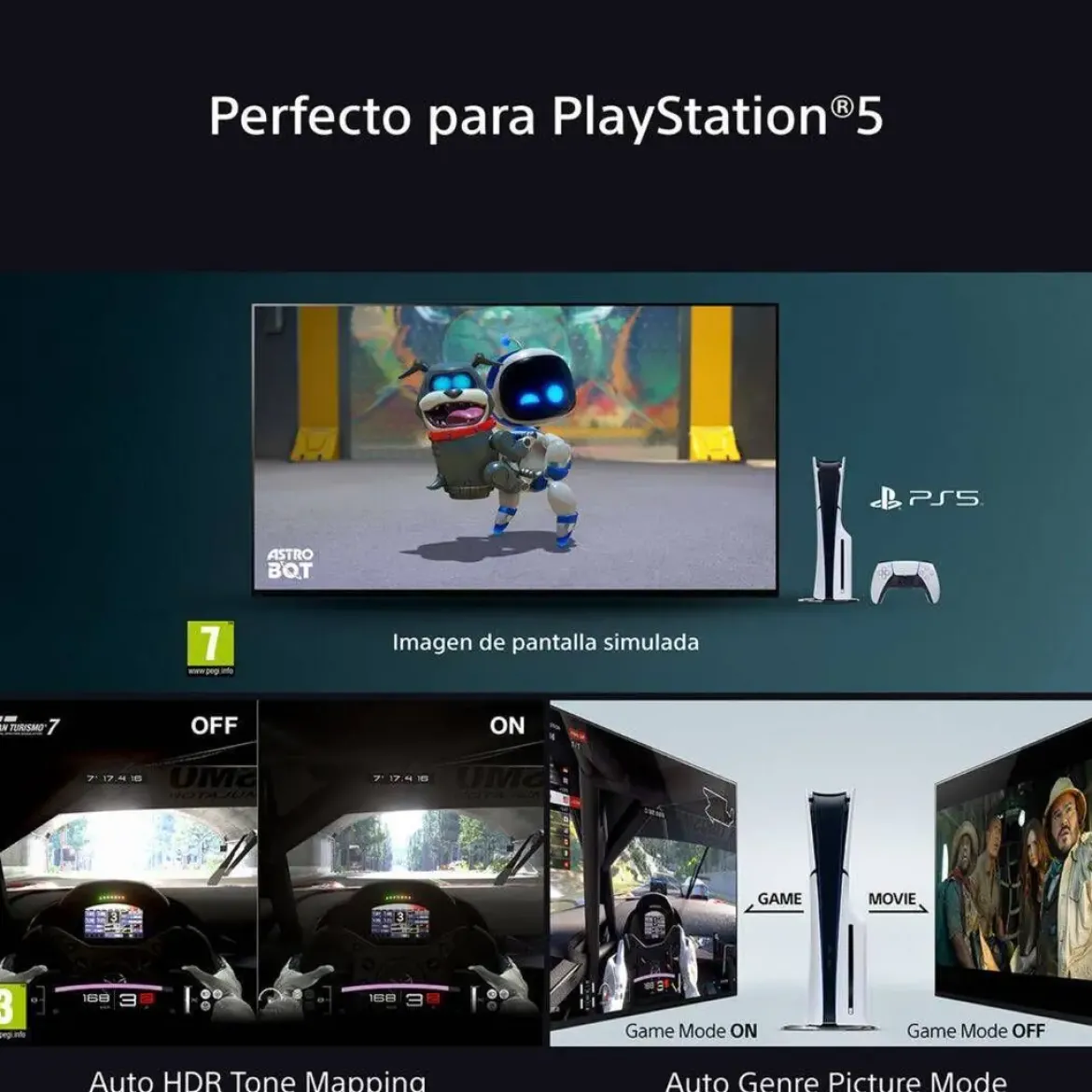 Televisor SONY 75" 4K K75XR55BP Artículo de Exposición
