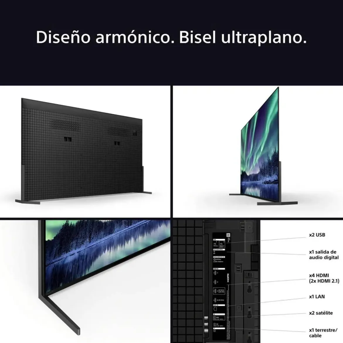 Televisor SONY OLED 55" 4K XR 80M K55XR8M25BP Artículo de Exposición