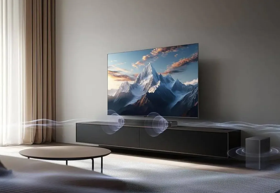Televisor 55" TCL 55C6K con Barra de Sonido S55H Dolby Atmos 2.1