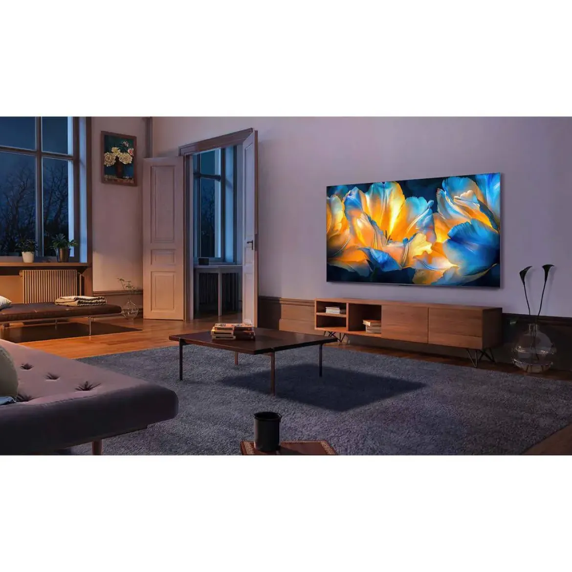 Televisor 55" TCL 55C6K con Barra de Sonido S55H Dolby Atmos 2.1