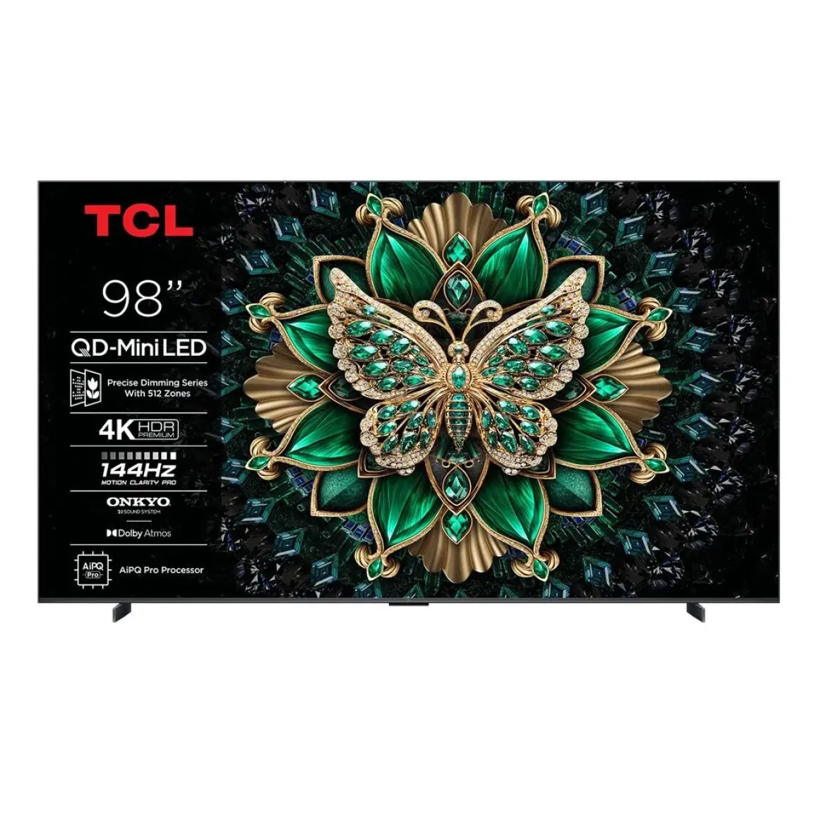Televisor TCL 98" 144 Hz Premium QD-MiniLED 98C6K Artículo de Exposición