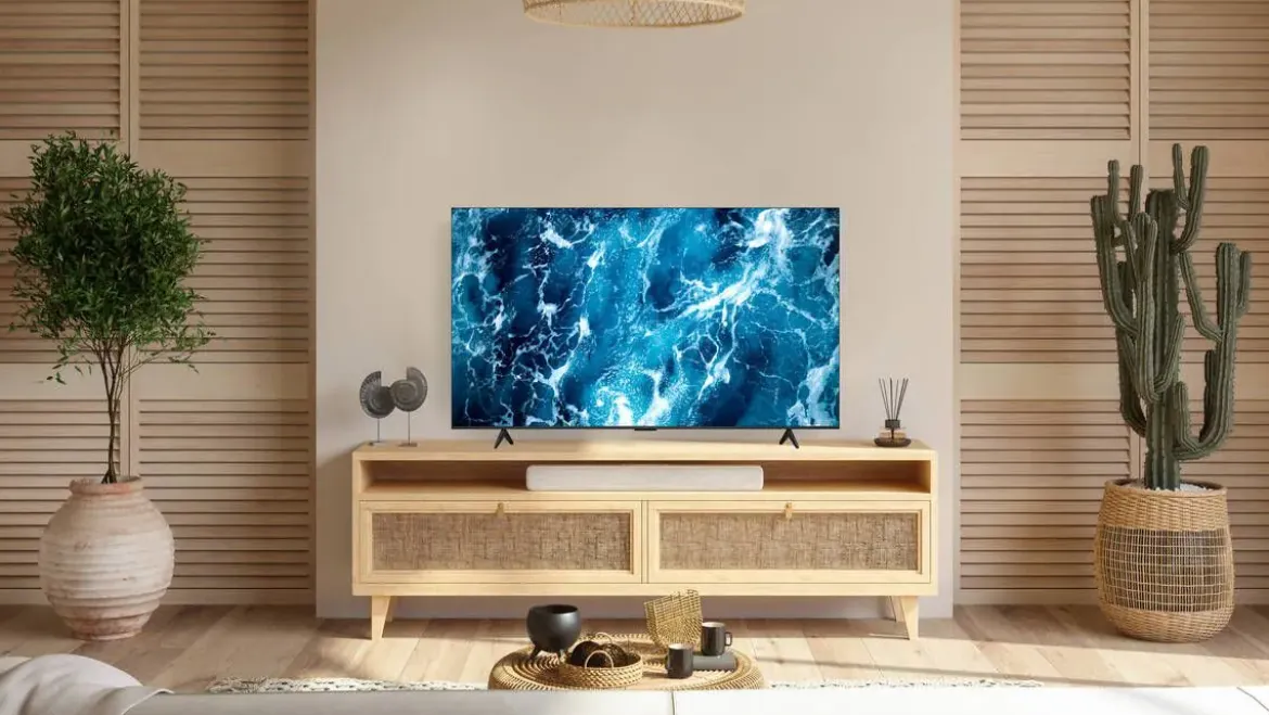 Televisor 85" TCL 85T69C QLED 4K con Google TV y Dolby Vision