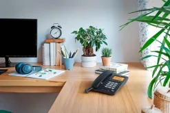 Teléfono Fijo SPC Office ID2 Negro con Pantalla Iluminada