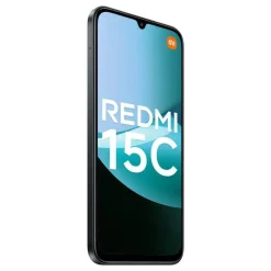 Teléfono Xiaomi Redmi 15C NFC 4G 128GB Negro MZB0KOAEU