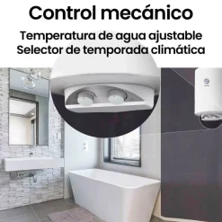 Termo Eléctrico INFINITON 50 Litros Doble Posición Clase C CAB3HV50T