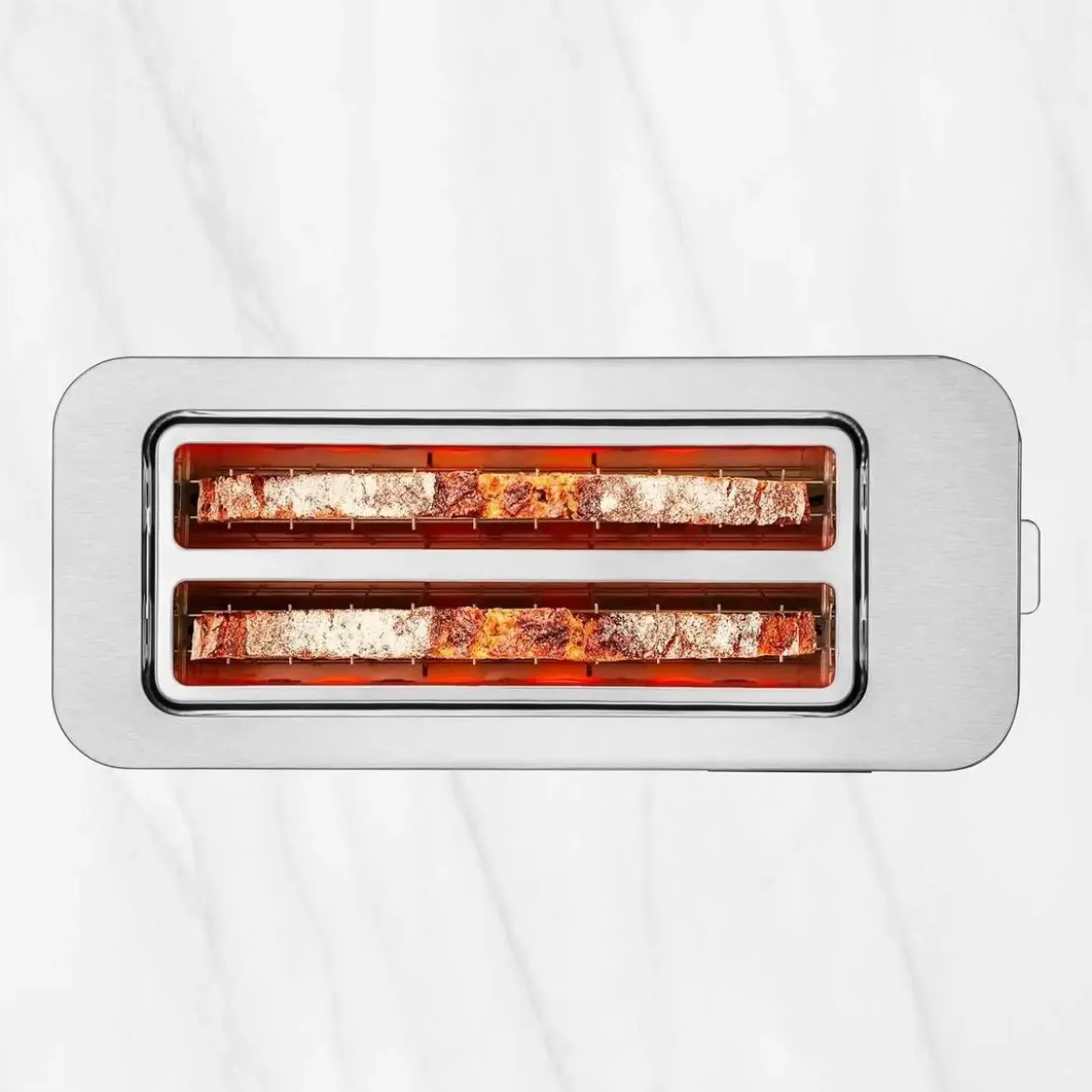 Tostadora Ufesa 2 Ranuras Largas Inox Digital 1400W Duoplusdelux