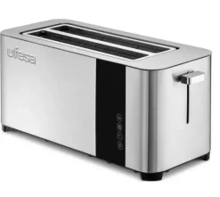 Tostadora Ufesa 2 Ranuras Largas Inox Digital 1400W Duoplusdelux