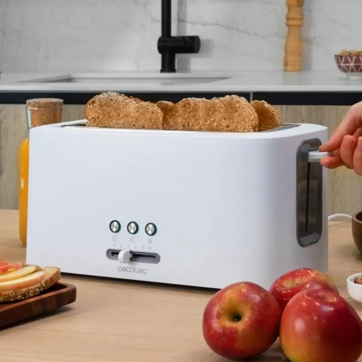 Tostadora Vertical Toast&Taste CECOTEC 16000 Extra Doble