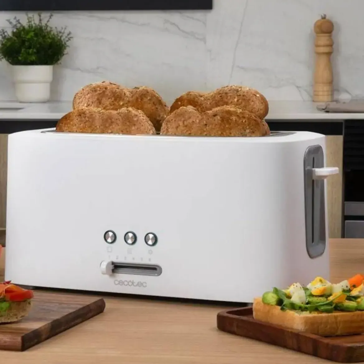 Tostadora Vertical Toast&Taste CECOTEC 16000 Extra Doble