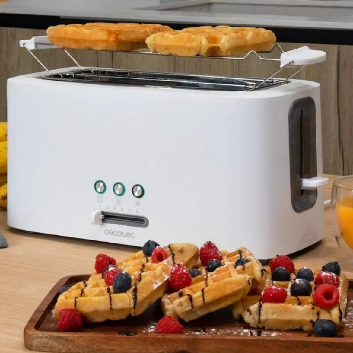 Tostadora Vertical Toast&Taste CECOTEC 16000 Extra Doble