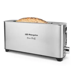 Tostador Orbegozo 1 Ranura Larga Inox 1000W TO6030