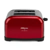 Tostador Orbegozo 2 Ranuras Rojo Inox Vintage TOV5200