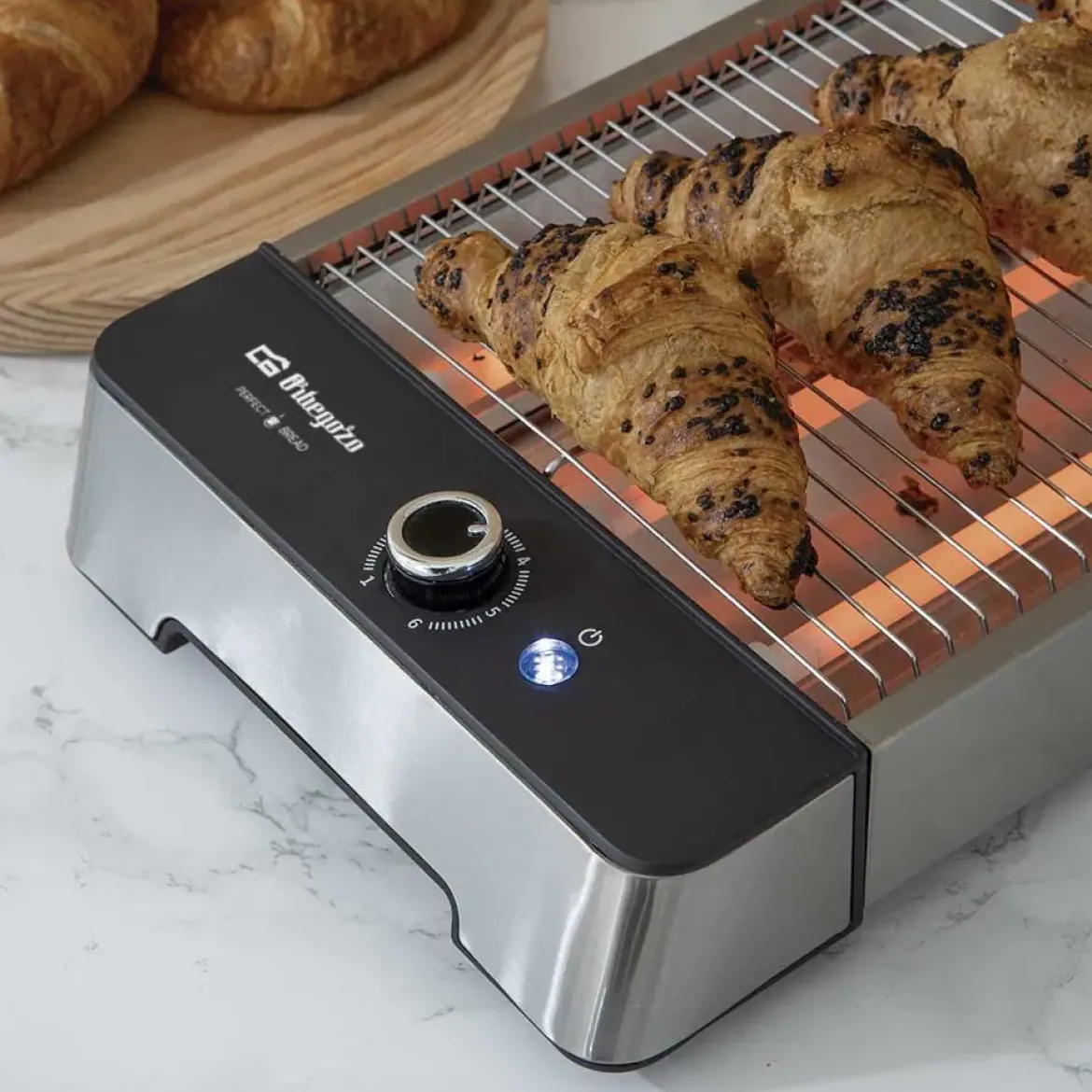 Tostador Orbegozo 600W Acero Inox TO2030