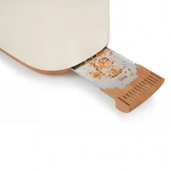 Tostador Princess Vintage Beige-Madera 1400W 2 Ranuras 142411PR
