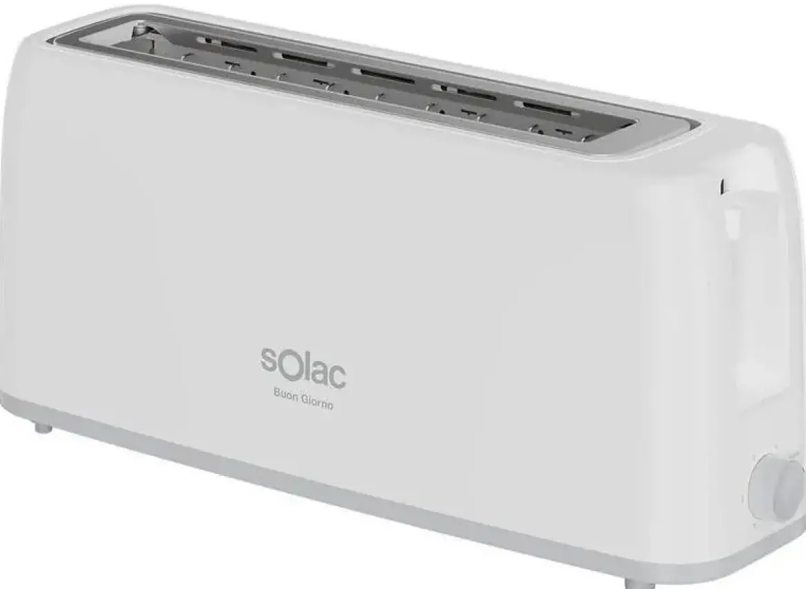 Tostador SOLAC 1 Ranura Larga Blanco TL5418